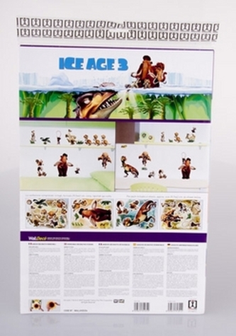Ice Age dekoracja ścienna A3