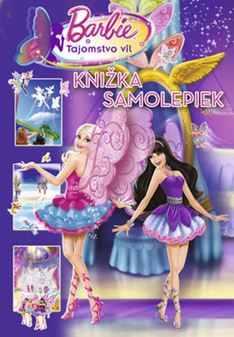 Barbie Tajomstvo víl Knižka samolepiek