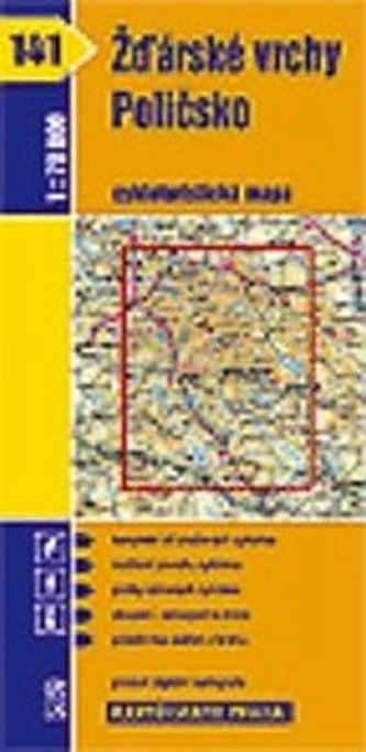 1: 70T(141)-Žďárské vrchy,Poličsko (cyklomapa)